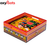 Wooden Drawer With Tray Small Sturdy Serving Tea